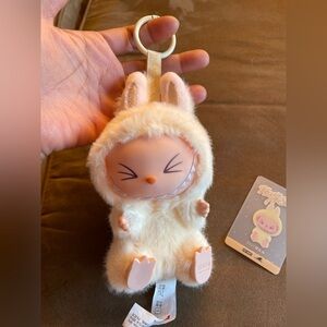 Pop Mart The Monsters Labubu Keychain Have a Seat - Sisi EUC